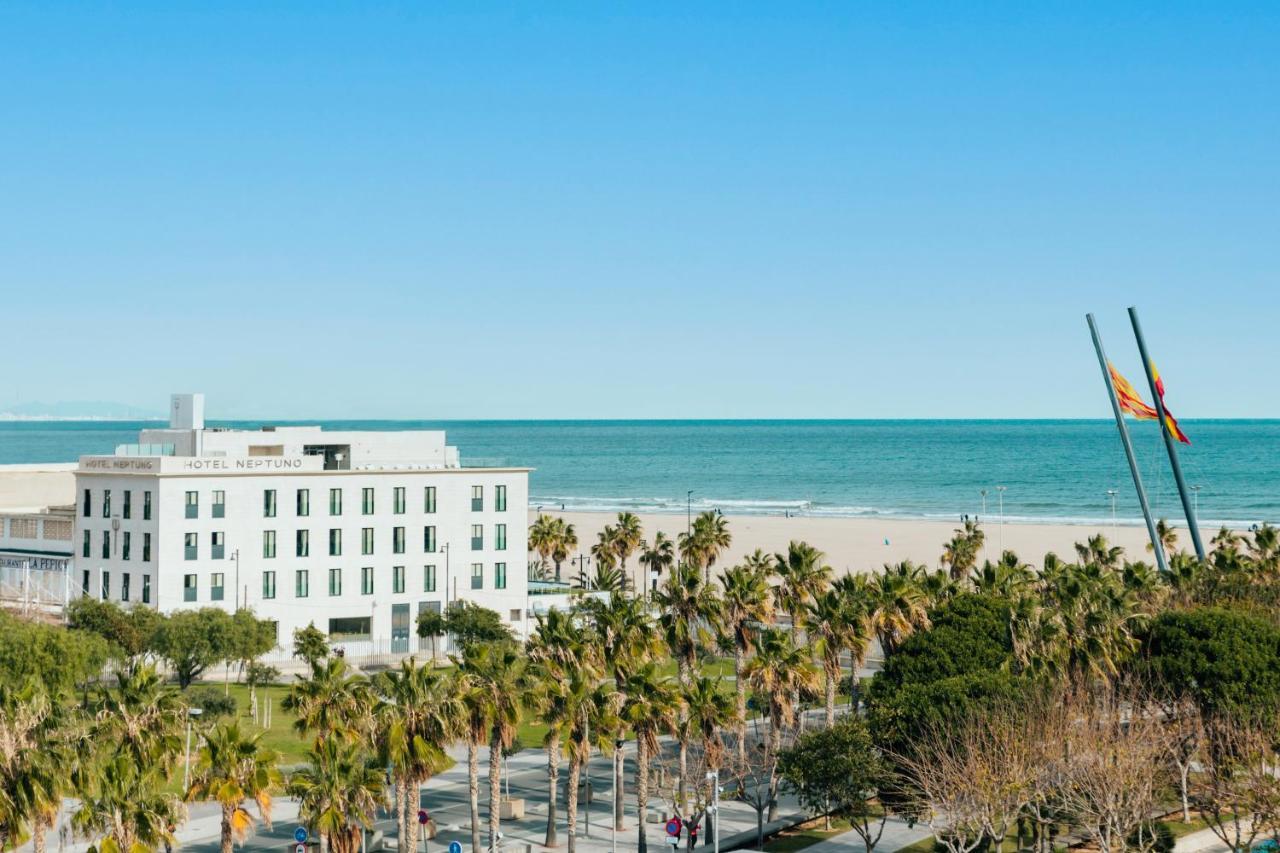 Hotel Neptuno Playa & Spa Valenza Esterno foto