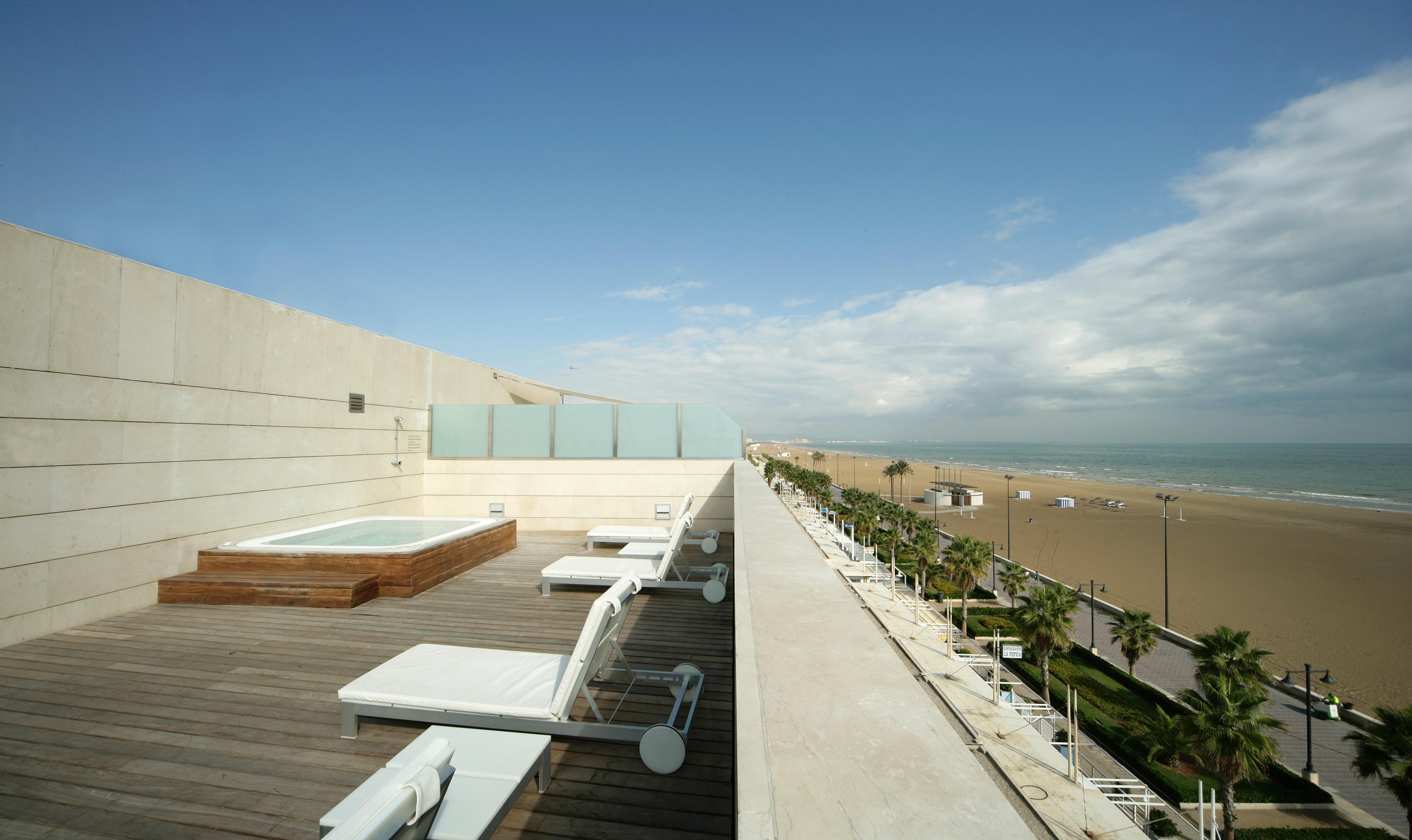 Hotel Neptuno Playa & Spa Valenza Esterno foto